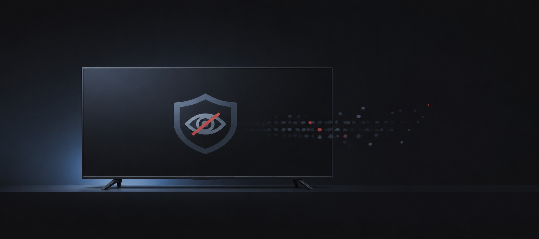 Smart TV privacy illustration